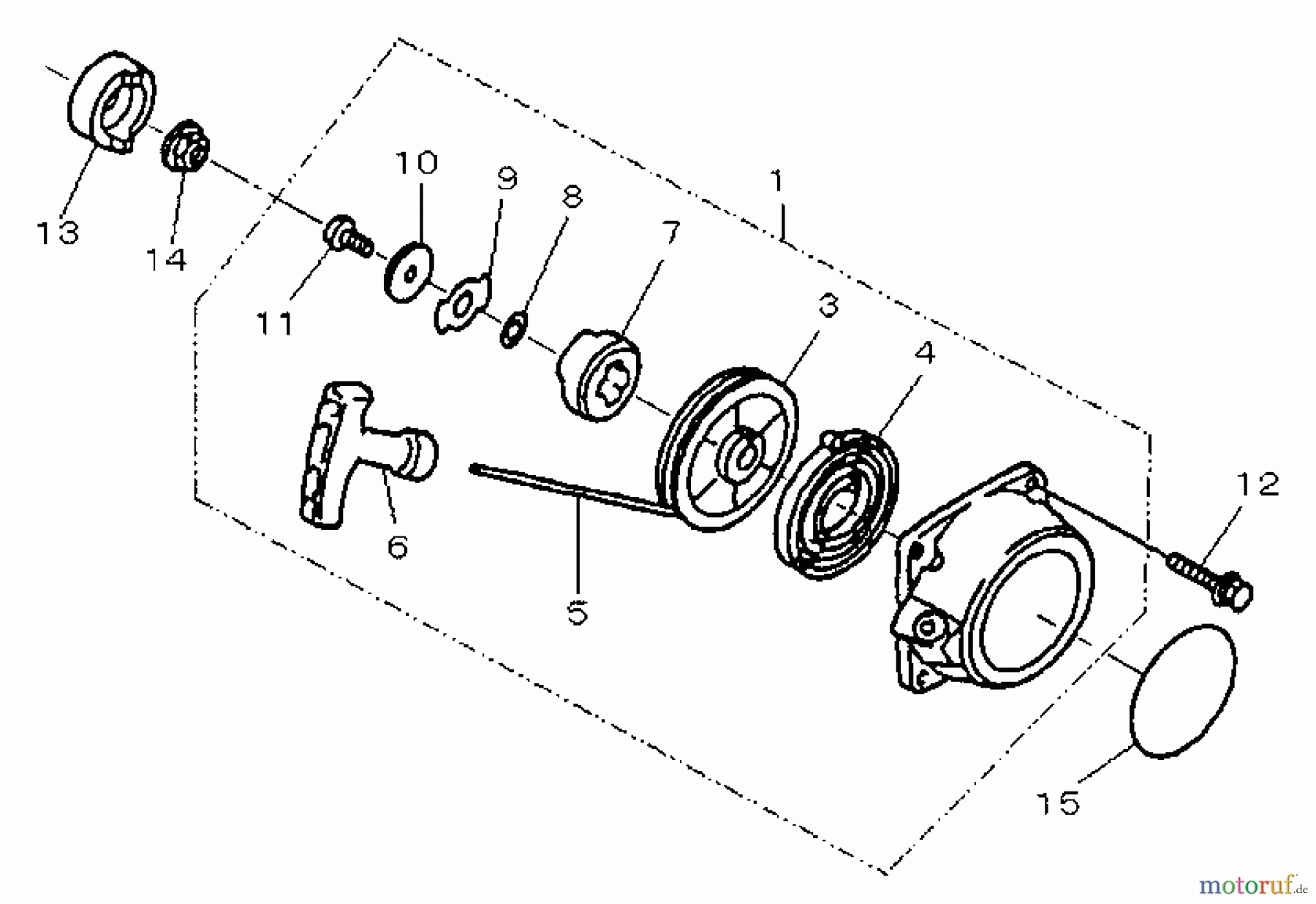  Shindaiwa Bläser / Sauger / Häcksler / Mulchgeräte EB630RT - Shindaiwa Back Pack Blower Starter