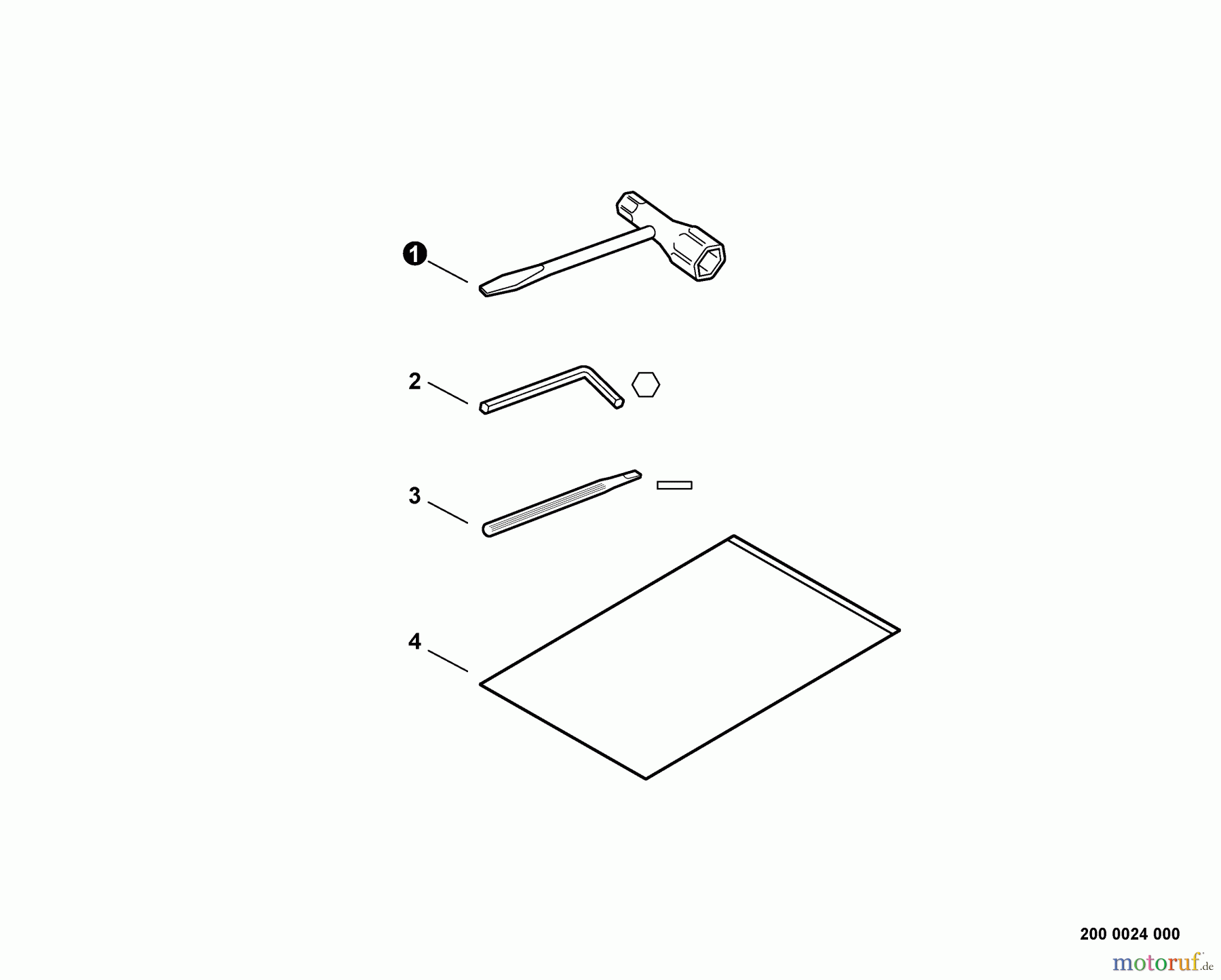  Shindaiwa Trimmer, Faden / Bürste T242X - Shindaiwa String Trimmer, S/N: T20213001001 - T20213999999 Tools