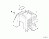 Shindaiwa C254 - String Trimmer / Brush Cutter, S/N: T10512001001 - T1051299 Ersatzteile Engine Cover