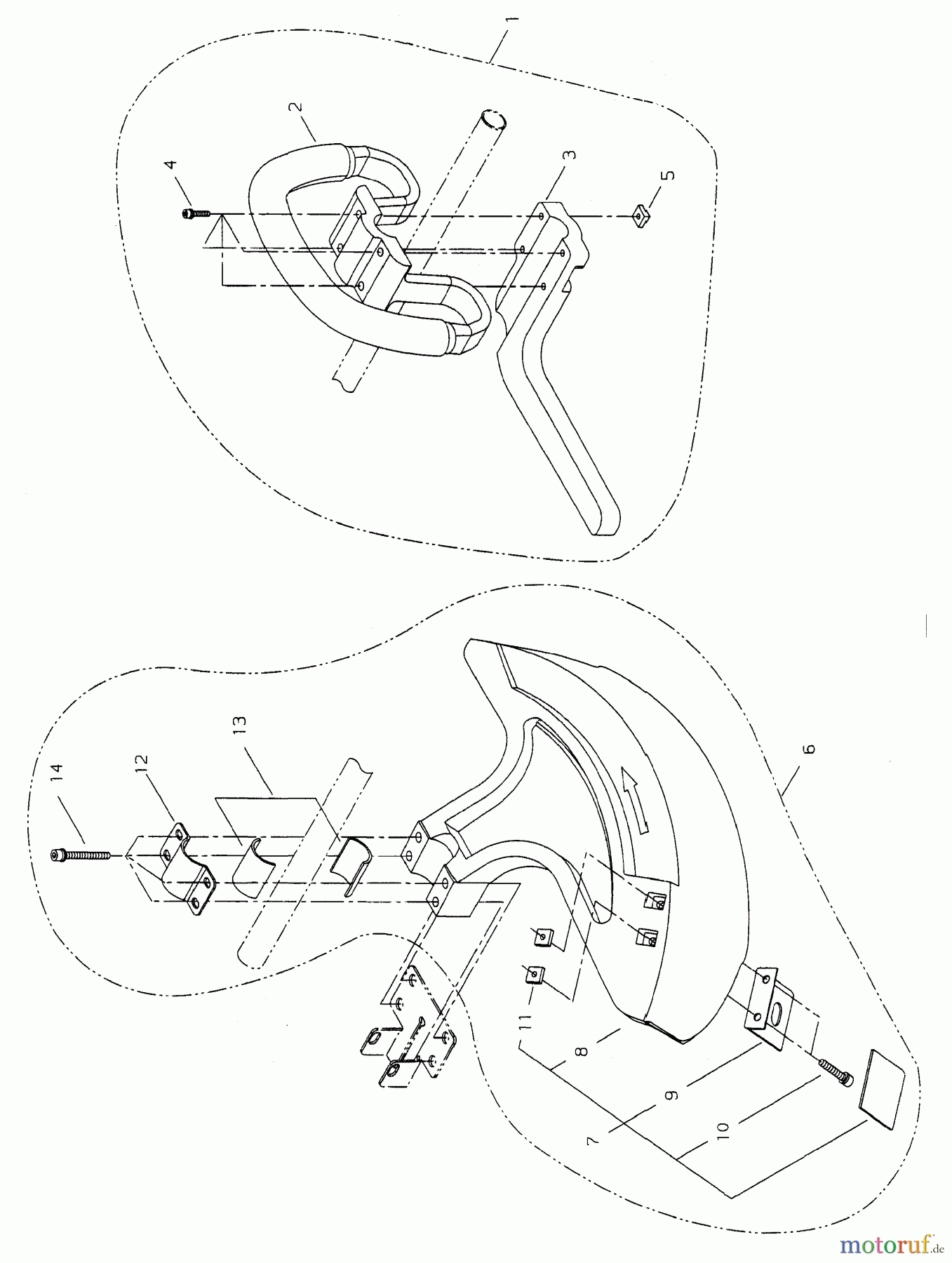 Shindaiwa Trimmer, Faden / Bürste T261X - Shindaiwa String Trimmer General Assembly #10