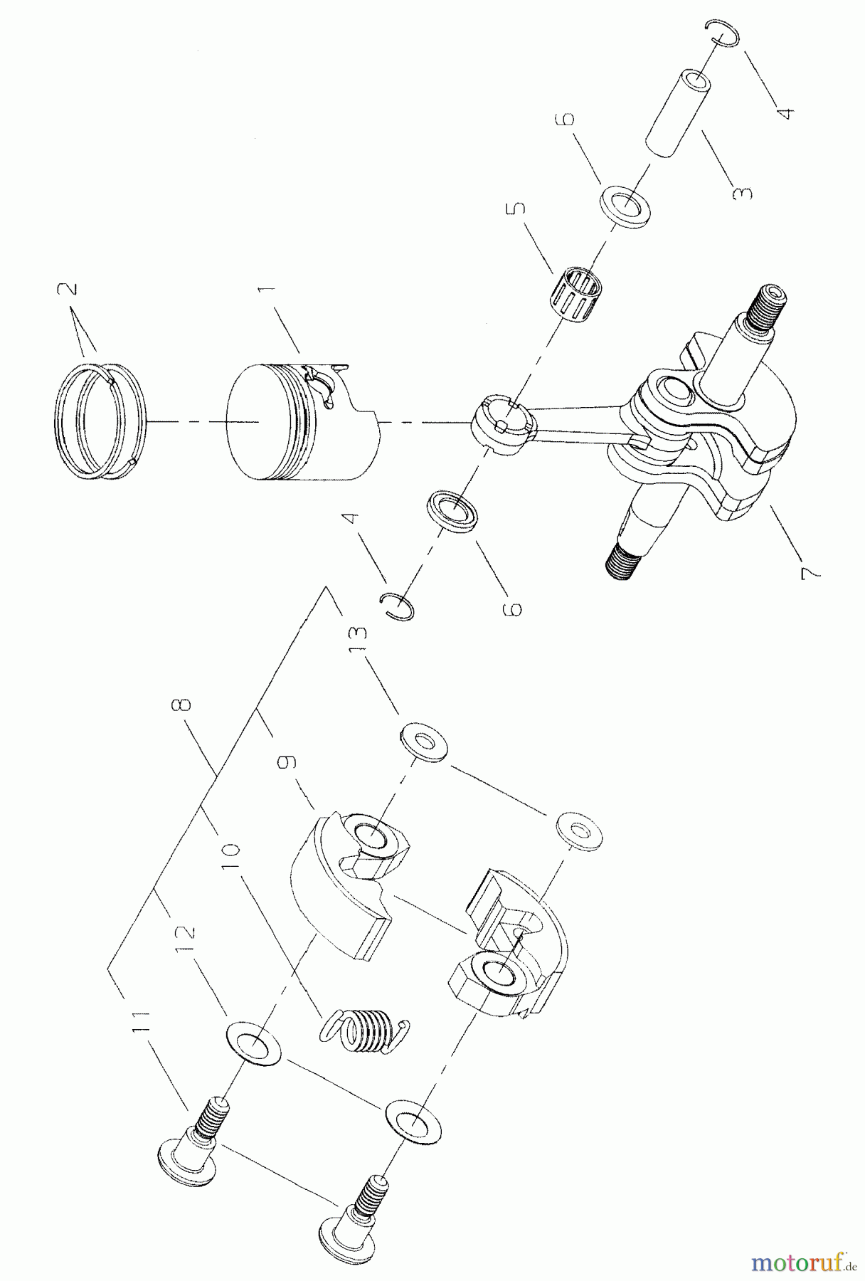 Shindaiwa Trimmer, Faden / Bürste T261X - Shindaiwa String Trimmer General Assembly #3