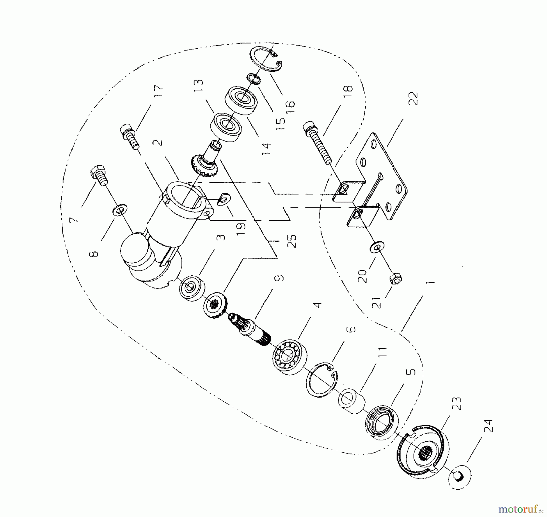 Shindaiwa Trimmer, Faden / Bürste T261X - Shindaiwa String Trimmer General Assembly #9