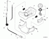 Shindaiwa T282X - String Trimmer, S/N: T20412001001 - T20412999999 Ersatzteile Fuel System  S/N: T20412001001 - T20412003100