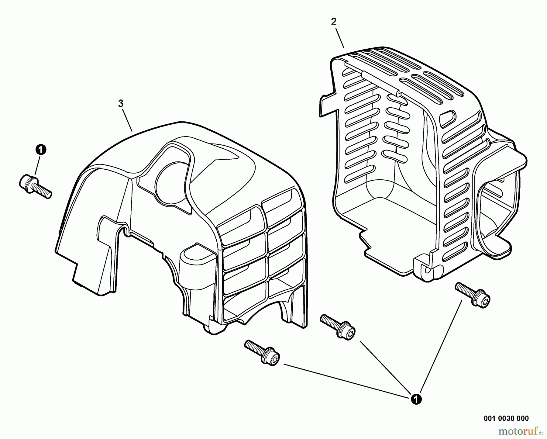 Shindaiwa Trimmer, Faden / Bürste T282X - Shindaiwa String Trimmer, Engine Cover, Muffler Cover