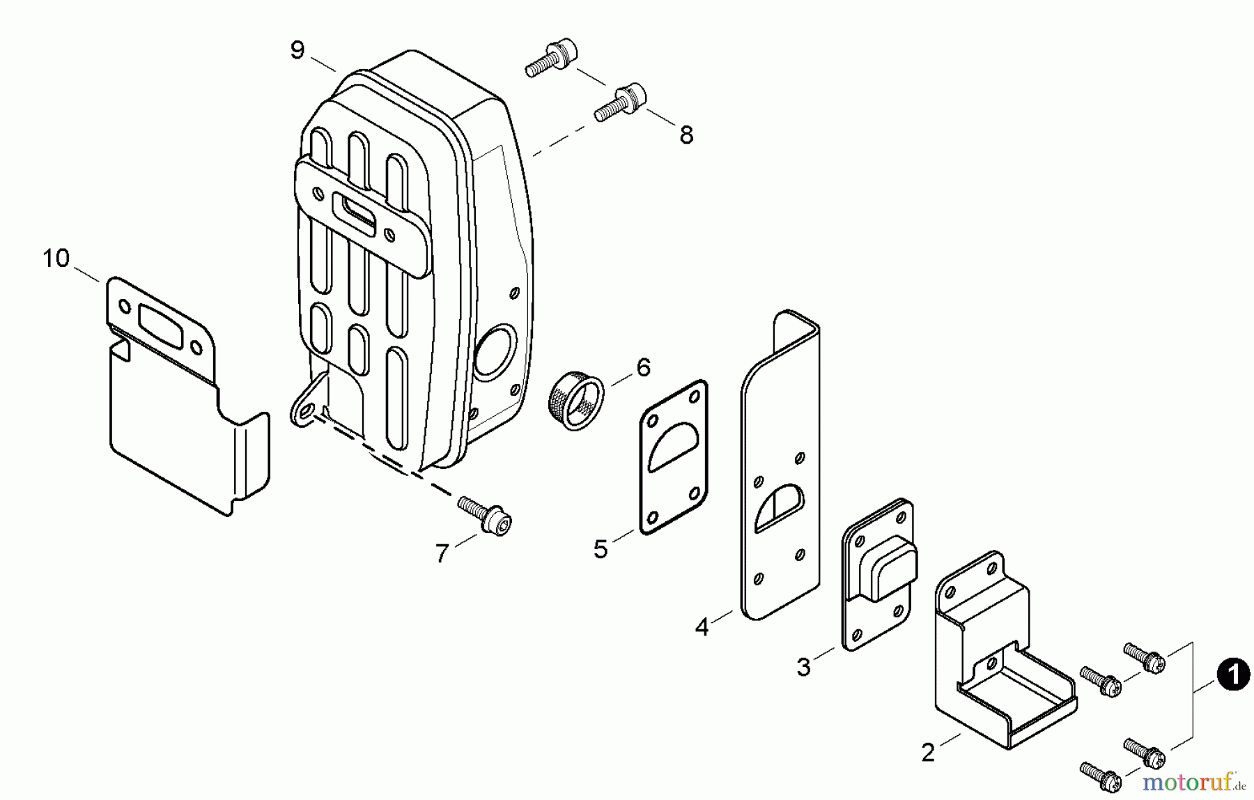  Shindaiwa Bläser / Sauger / Häcksler / Mulchgeräte EB633RT - Shindaiwa Back Pack Blower, Exhaust