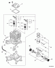 Shindaiwa PS344 - Power Broom, S/N: T15411001001 - T15411999999 Ersatzteile Cylinder, Valve Train, Piston Kit