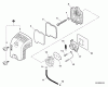 Shindaiwa PS344 - Power Broom, S/N: T15411001001 - T15411999999 Ersatzteile Intake