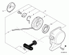Shindaiwa PS344 - Power Broom, S/N: T15411001001 - T15411999999 Ersatzteile Starter