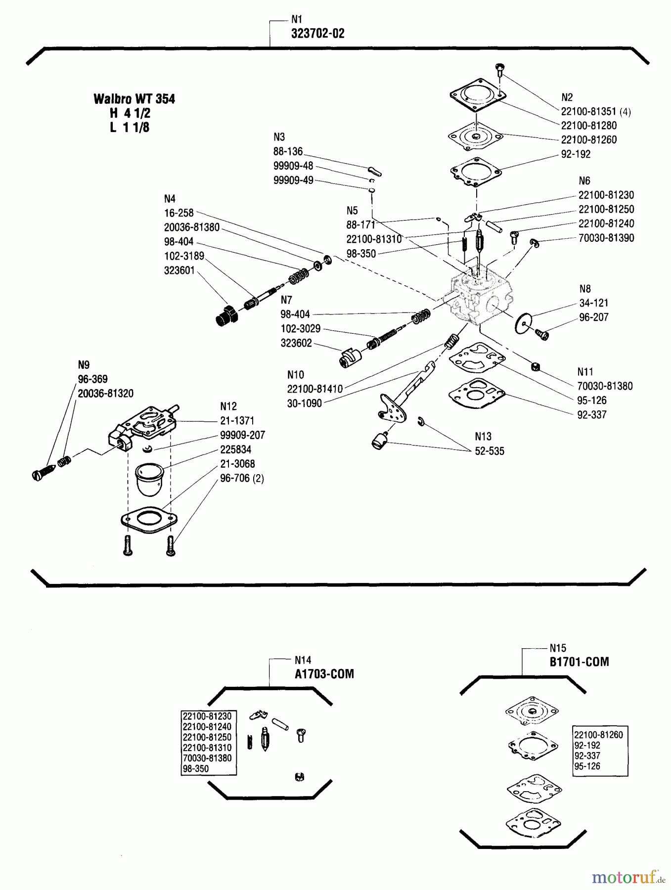  Shindaiwa Trimmer, Faden / Bürste YW222 - Shindaiwa String Trimmer (Yardware) Carburetor