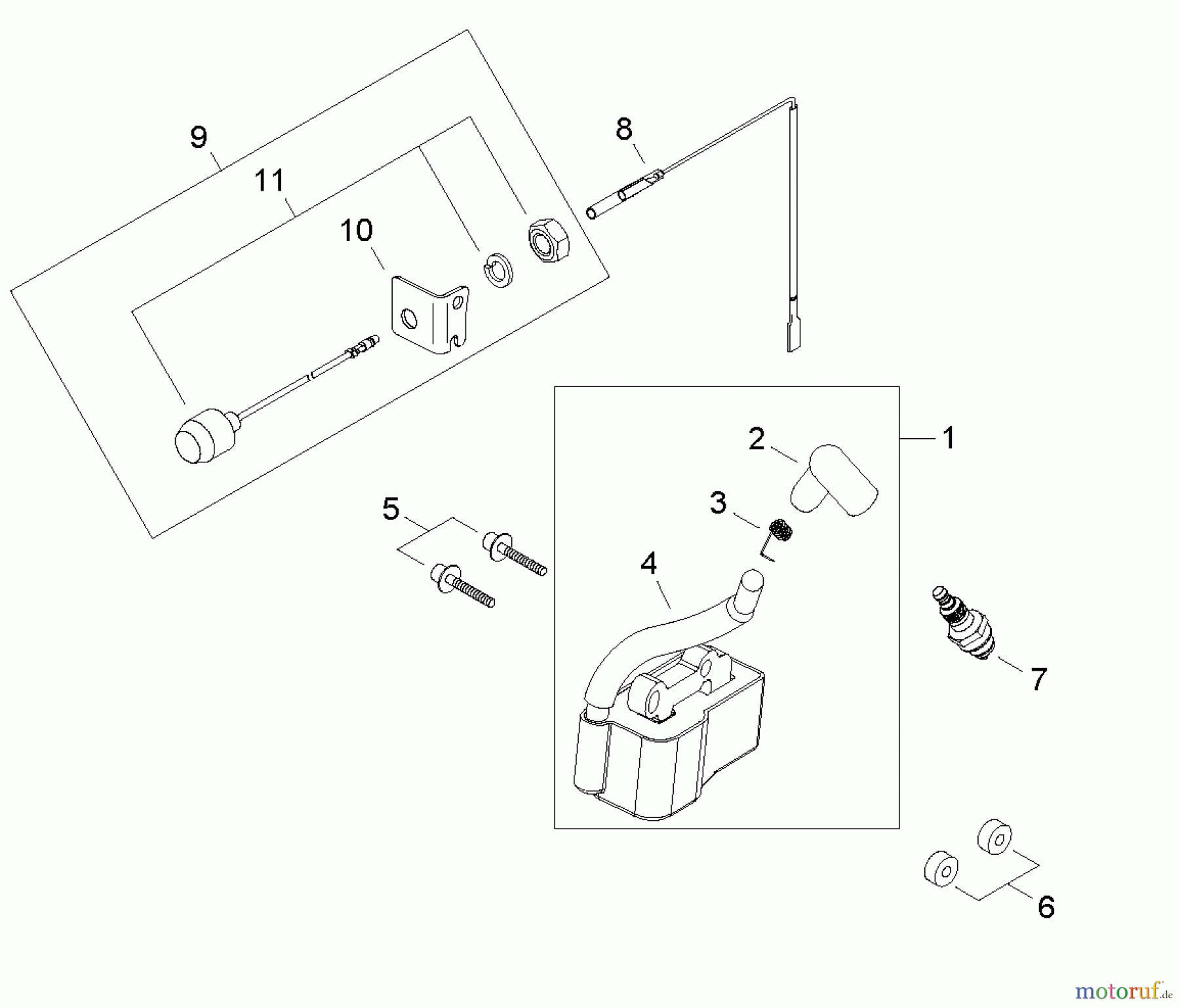  Shindaiwa Wasserpumpen GP344 - Shindaiwa Water Pump, S/N: T16011001001 - T16011999999 Ignition