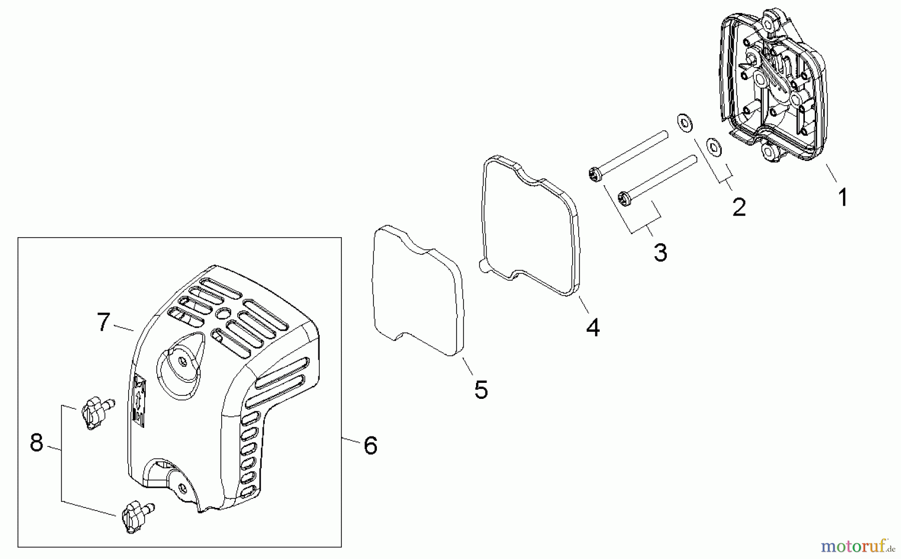  Shindaiwa Wasserpumpen GP344 - Shindaiwa Water Pump, S/N: T16113001001 - T16113999999 Air Filter
