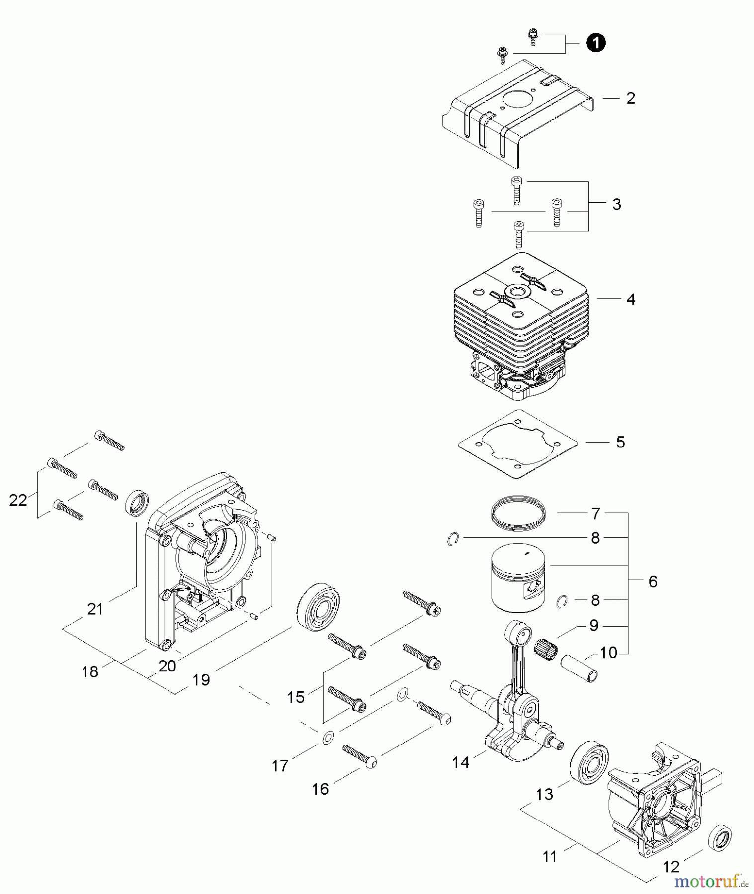  Shindaiwa Bläser / Sauger / Häcksler / Mulchgeräte EB802RT - Shindaiwa Back Pack Blower, S/N: P34413001001 - P34413999999 Engine