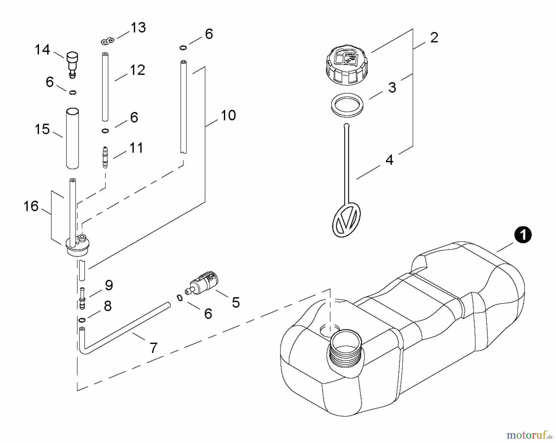  Shindaiwa Bläser / Sauger / Häcksler / Mulchgeräte EB802RT - Shindaiwa Back Pack Blower, Fuel System S/N T13812005843 - T13812999999