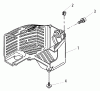Shindaiwa 22DH - Hedge Trimmer, Dual-Sided Ersatzteile Cylinder Cover