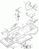 Snapper LT160H42CBV - 42" Lawn Tractor, 16 HP, Hydro Drive, Series C Ersatzteile Blade Engagement & Transmission Controls