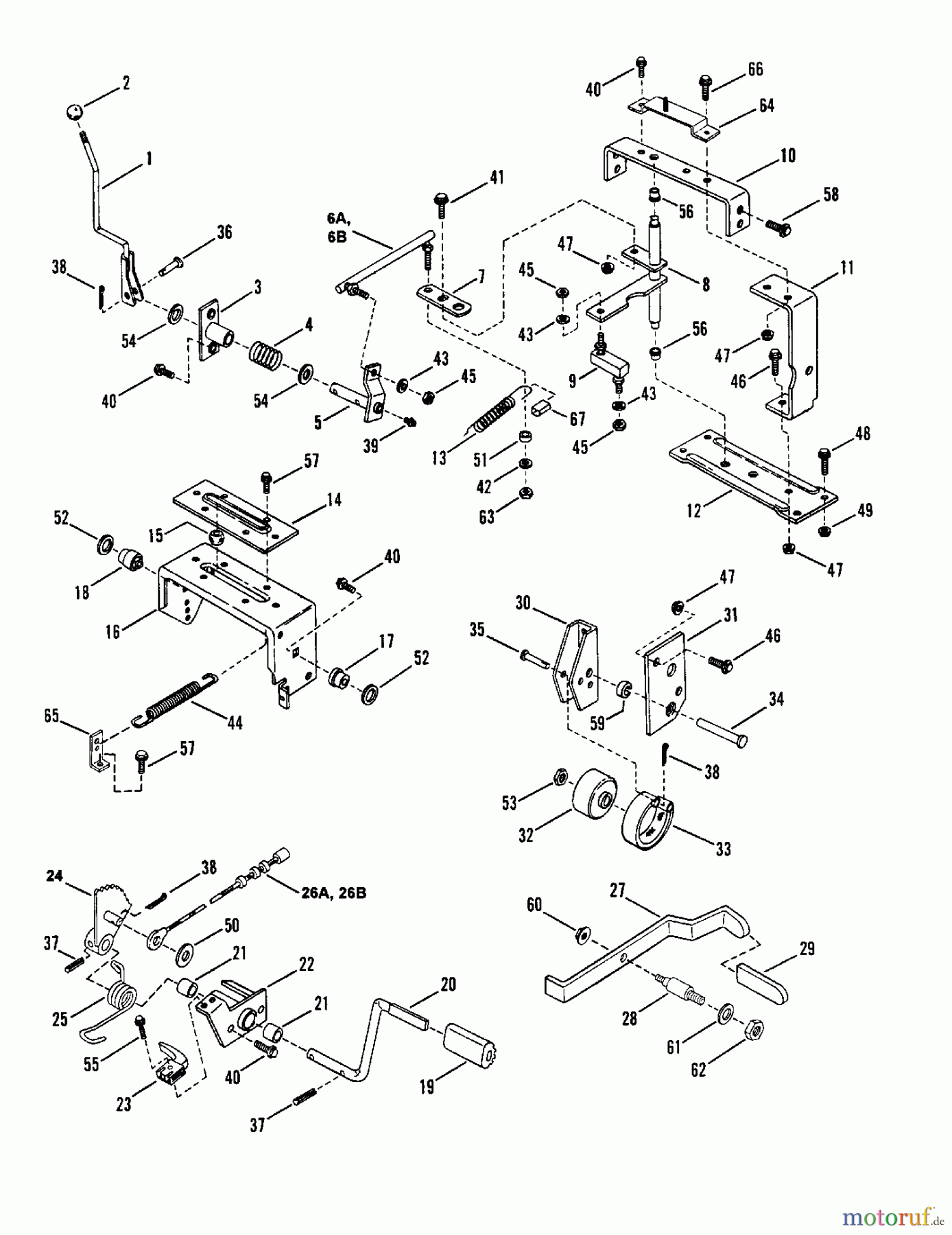Snapper Rasen- und Gartentraktoren LT16001 - Snapper 16 HP Lawn Tractor, Disc Drive, Series 1 Clutch, Brake & Transmission Controls