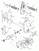 Snapper LT16001 - 16 HP Lawn Tractor, Disc Drive, Series 1 Ersatzteile Drive Disc, Rear Axle Components