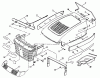 Snapper LT160H42CBV - 42" Lawn Tractor, 16 HP, Hydro Drive, Series C Ersatzteile Hood, Bumper, Headlights & Components