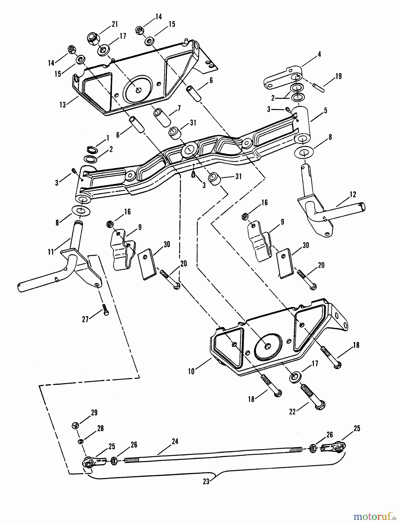 Snapper Zubehör. Rasenmäher 7060947 - Snapper Bag N-Wagon, 30 Bushel LT160H42FBV2 42