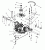 Snapper LT160H42FBV - 42" Lawn Tractor, 16 HP, Hydro Drive, Series F Ersatzteile Transmission Group (Hydro Drive)