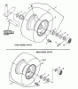 Snapper LT160H42GBV2 (84595) - 42" Lawn Tractor, 16 HP, Hydro Drive, Series G Ersatzteile Wheels, Front & Rear
