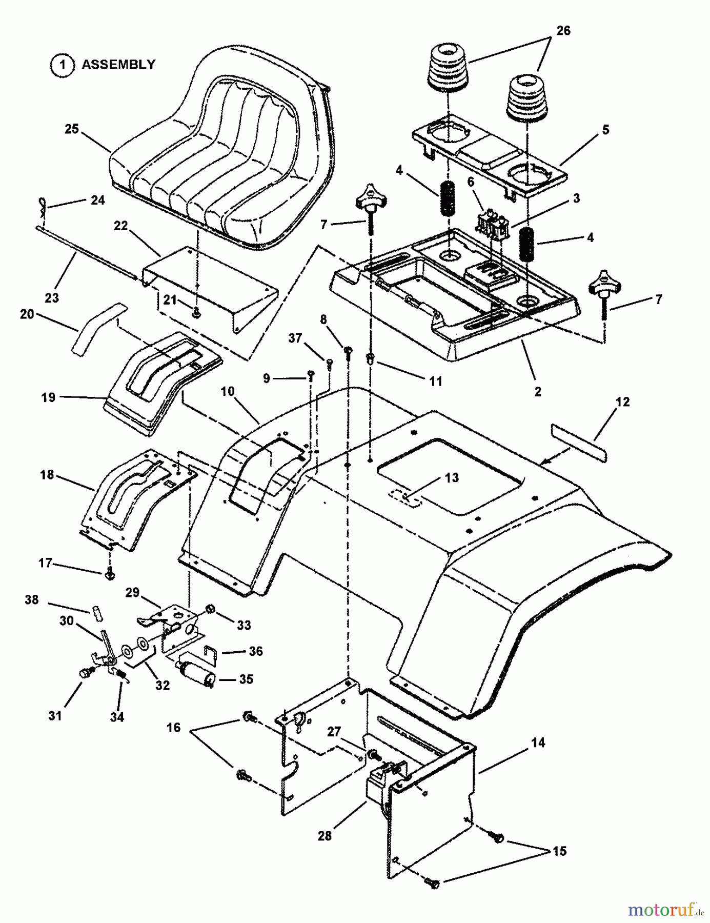 Snapper Rasen- und Gartentraktoren LT180H42IBV2 (84896) - Snapper 42
