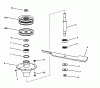 Snapper 7060947 - Bag N-Wagon, 30 Bushel LT200H48IBV2 (84897) 48" 20 HP Hydro Drive Tractor Series I Ersatzteile 48" DECK SPINDLE ASSEMBLY- Series "I"