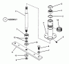Snapper M280917BE (84250) - 28" Rear-Engine Rider, 9 HP, M Series 17 Ersatzteile Spindle (Series 17)