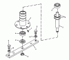 Snapper YZ13331BE - 33" Zero-Turn Mower, 13 HP, ZTR Yard Cruiser, Series 1 Ersatzteile 33" Spindle Assembly
