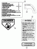 Snapper YZ13381BE - 38" Zero-Turn Mower, 13 HP, ZTR Yard Cruiser, Series 1 Ersatzteile Decals (Part 2)