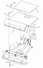 Snapper YZ13381BE - 38" Zero-Turn Mower, 13 HP, ZTR Yard Cruiser, Series 1 Ersatzteile Front Frame & Cover Assembly