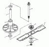 Snapper YZ13381BE - 38" Zero-Turn Mower, 13 HP, ZTR Yard Cruiser, Series 1 Ersatzteile 38" Spindle Assembly