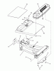 Snapper YZ18336BVE (85693) - 33" Zero-Turn Mower, 18 HP, ZTR Scrambler, Series 6 Ersatzteile FRONT FRAME & COVER ASSEMBLY