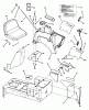 Snapper YZ18336BVE (85693) - 33" Zero-Turn Mower, 18 HP, ZTR Scrambler, Series 6 Ersatzteile JOYSTICK & OPERATOR SEAT (Part 2)