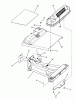 Snapper YZ18425BVE (84944) - 42" Zero-Turn Mower, 18 HP, ZTR Scrambler, Series 5 Ersatzteile 42" FRONT FRAME & COVER ASSEMBLY
