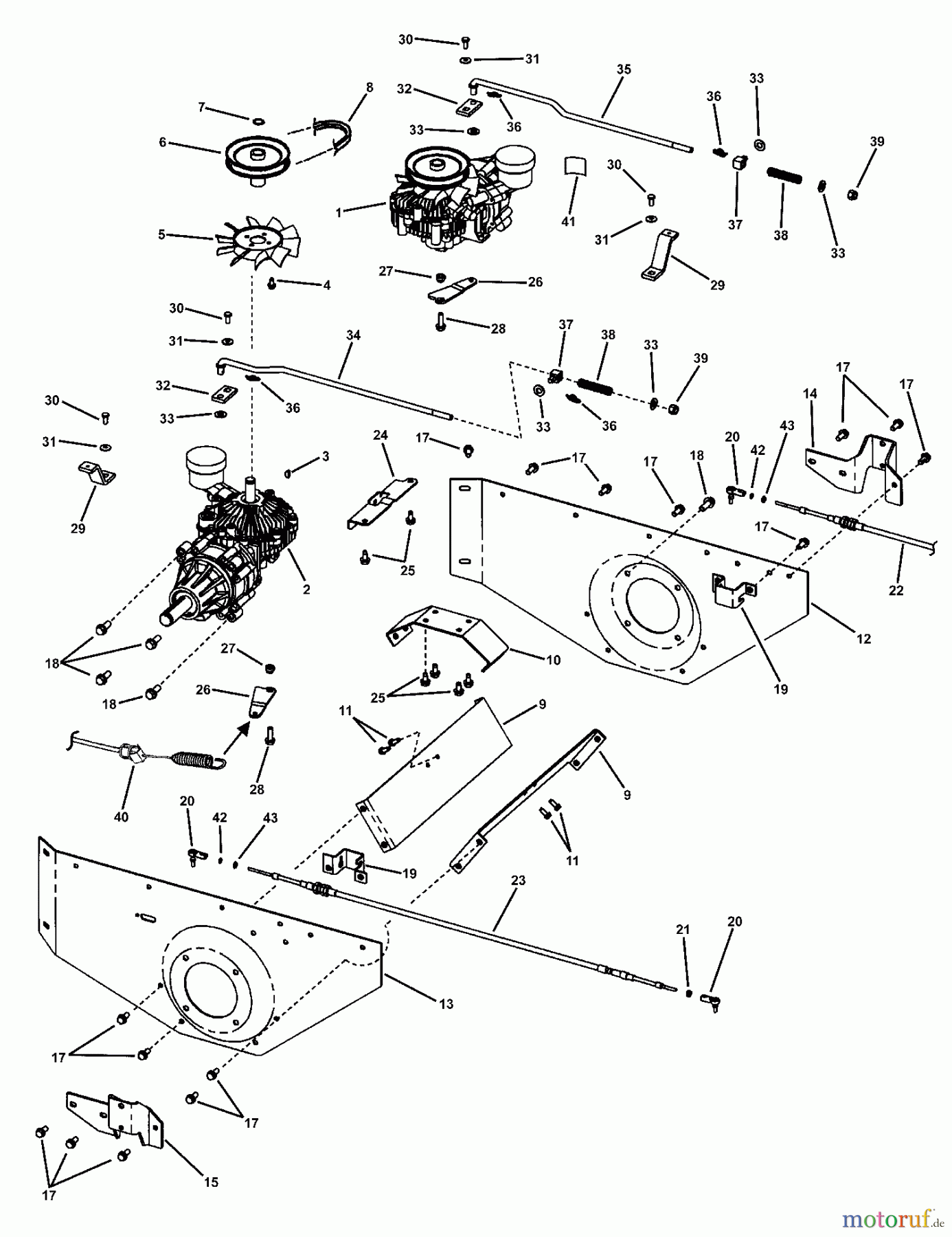 Snapper Zubehör. Rasenmäher 7060947 - Snapper Bag N-Wagon, 30 Bushel YZ20485BVE (84943) 48