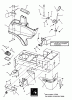 Snapper YZ18425BVE (84944) - 42" Zero-Turn Mower, 18 HP, ZTR Scrambler, Series 5 Ersatzteile JOYSTICK & OPERATOR SEAT (Part 1)