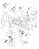 Snapper YZ18425BVE (84944) - 42" Zero-Turn Mower, 18 HP, ZTR Scrambler, Series 5 Ersatzteile REAR FRAME ASSEMBLY