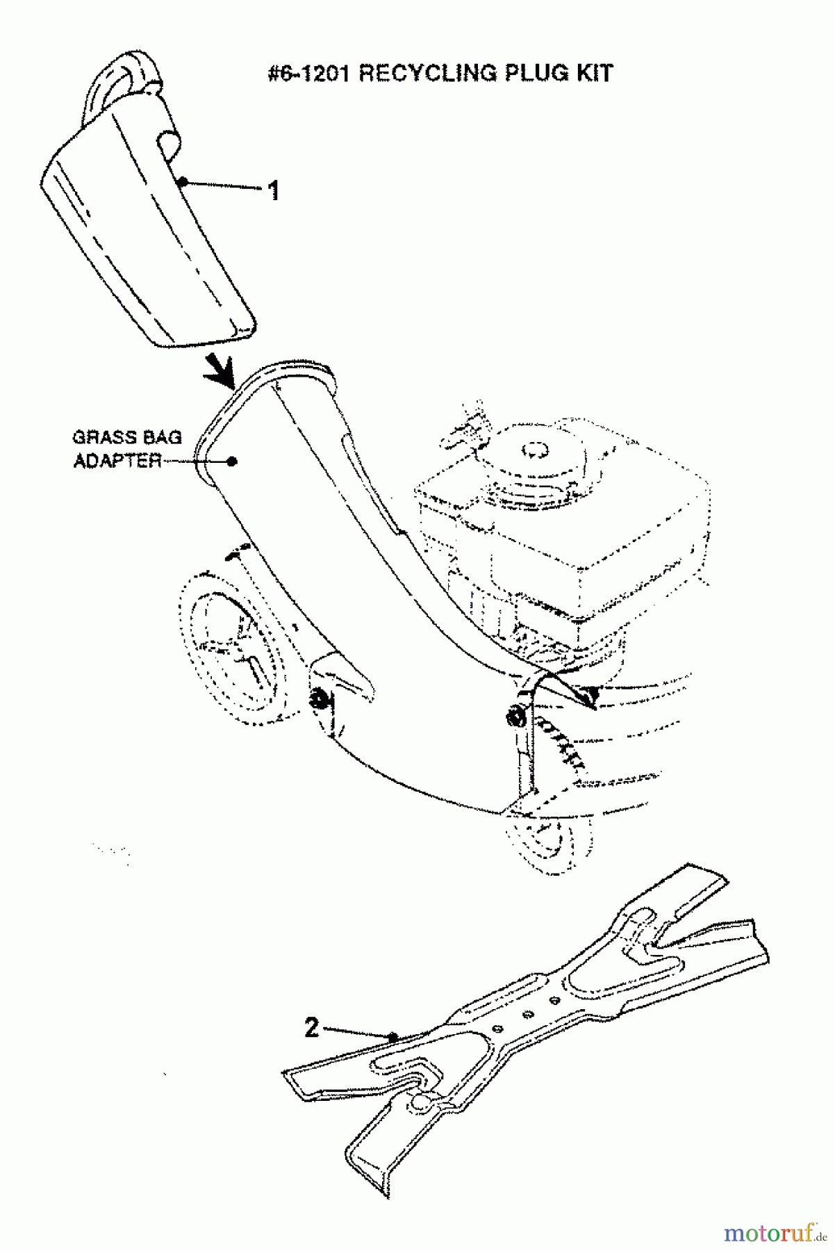  Snapper Zubehör. Rasenmäher 7061201 - Snapper 21