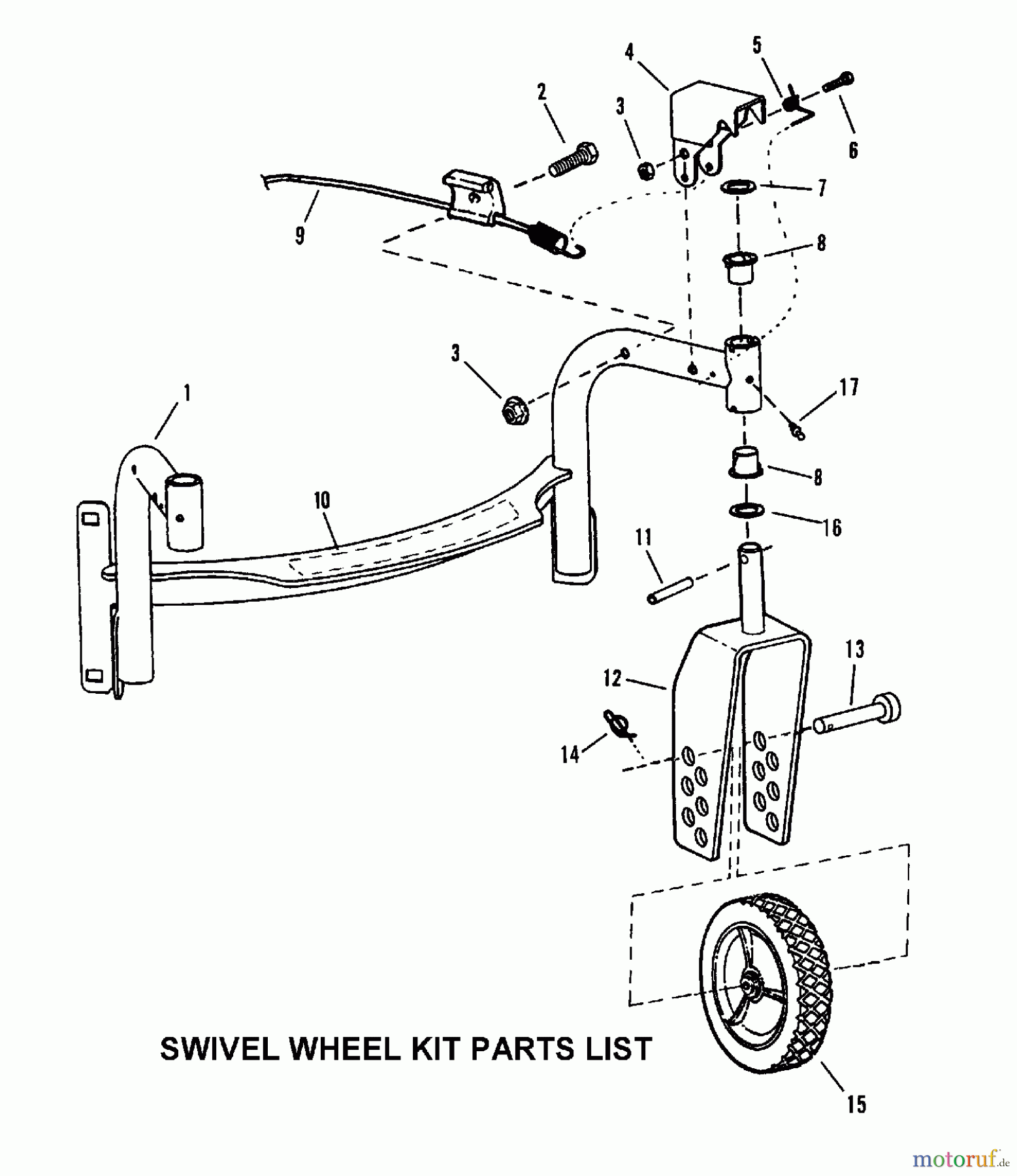 Snapper Zubehör. Rasenmäher 7063061 - Snapper 21