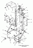 Snapper 7063100 - Bucket Catcher Kit (Kubota Eng. Models) Ersatzteile Catcher Frame Assembly