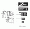 Snapper 7063313 - Triple Bag Catcher, 52" Z Vac Ersatzteile DECAL GROUP