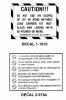Snapper 7063317 - Single Bag Catcher, 28" & 33" R.E.R. (Export) Ersatzteile Decal Group