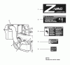 Snapper 7063320 - Triple Bag Catcher, 48" Z- VAC Ersatzteile DECAL GROUP
