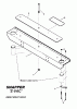 Snapper 7600028 - Large Clamshell Grass Catcher, 61" NZM Ersatzteile WEIGHT MOUNT GROUP