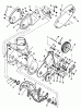 Snapper 7080426 - 19" Lady Garden Single Stage Snowthrower Ersatzteile Auger Housing, Drive System, Chassis