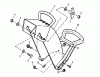 Snapper 7080426 - 19" Lady Garden Single Stage Snowthrower Ersatzteile Discharge Chute, Deflector, Control Handle