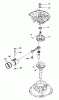 Snapper EC13V - 4 HP Robin Engine, 2-Cycle Ersatzteile Crankshaft, Piston