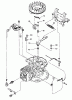 Snapper EC13V - 4 HP Robin Engine, 2-Cycle Ersatzteile Flywheel Brake