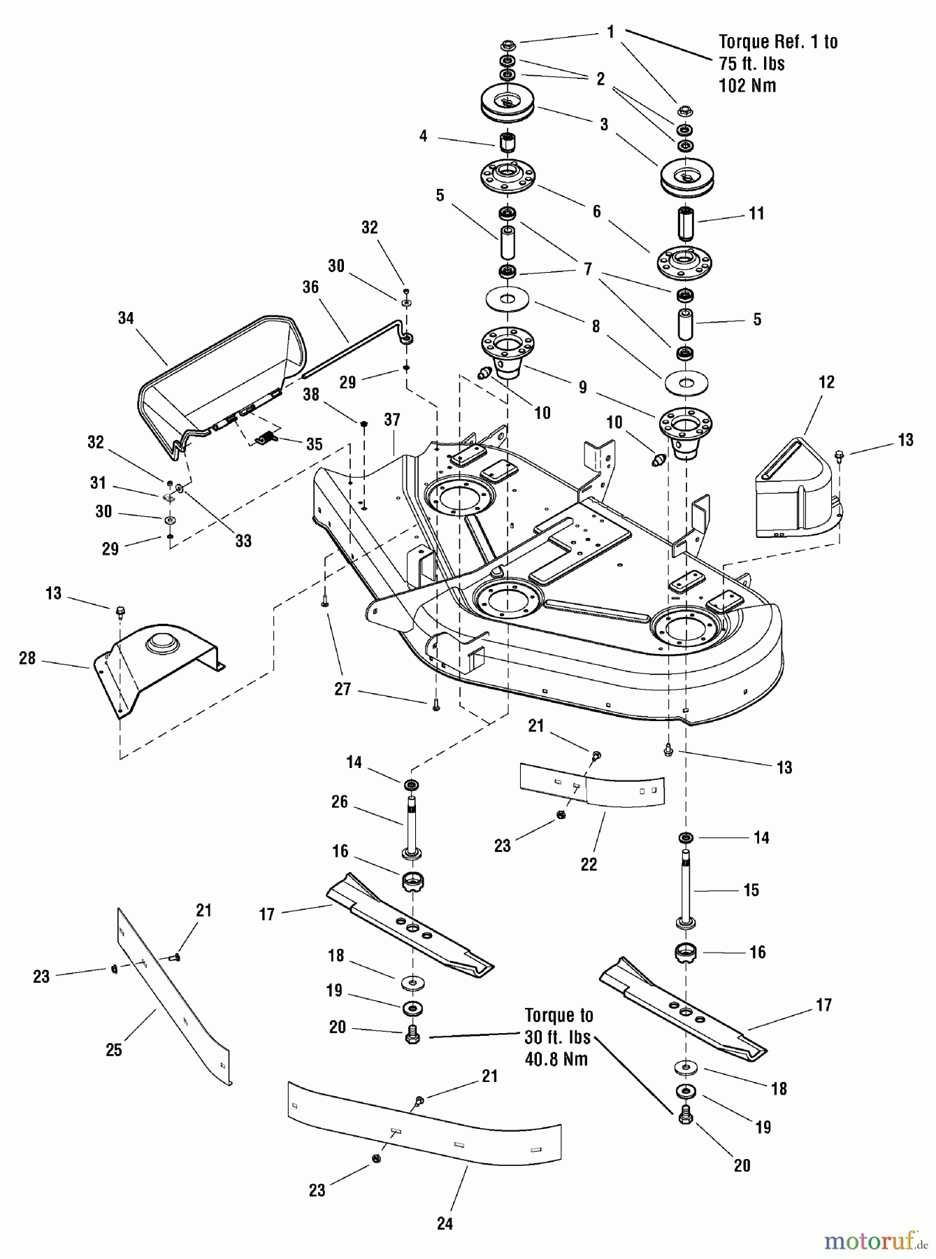 Snapper Rasen- und Gartentraktoren LT2044 (2690442) - Snapper 44